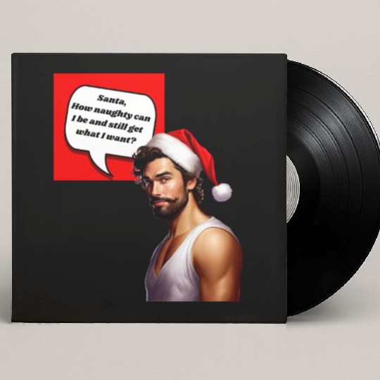 Christmas Nice Cute and Handsome Man Custom Vinyl Record Sleeves