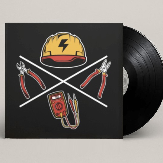 Wiremen Powerline Technician Lineworker Worker Custom Vinyl Record Sleeves