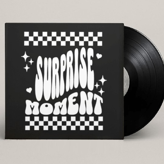 Mommy and Me Surprise Moment Custom Vinyl Record Sleeves