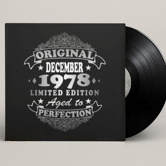 Retro Limited 1978 In December Custom Vinyl Record Sleeves