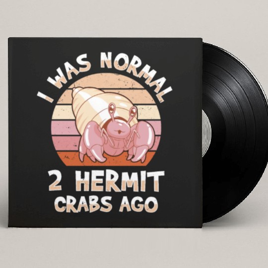 Sea Creature Seafood Shells Hermit Crab Lover Custom Vinyl Record Sleeves