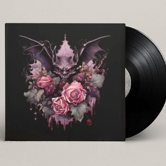 Witch's Bat Custom Vinyl Record Sleeves