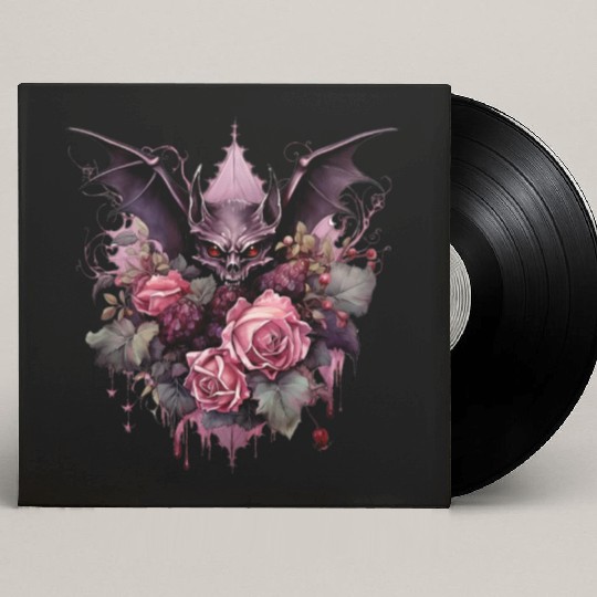Witch's Bat Custom Vinyl Record Sleeves