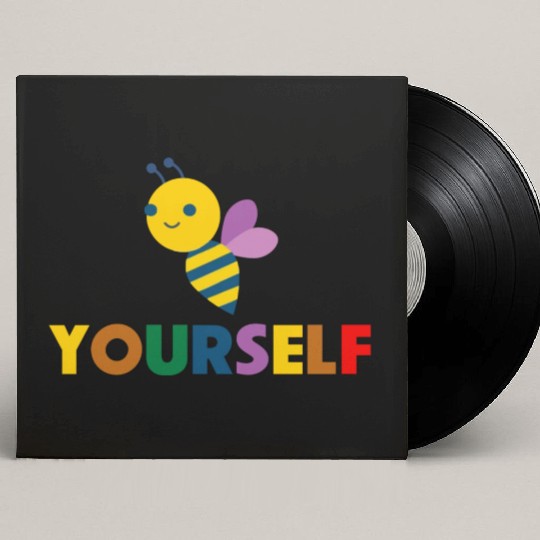 Bee Yourself Lesbeean Lesbian Custom Vinyl Record Sleeves