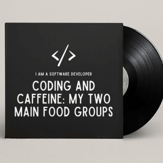 Proud Software Developer Custom Vinyl Record Sleeves - Embrace Expertise