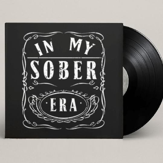 In My Sobriety Era Alcohol Drinking Recovery Mode Custom Vinyl Record Sleeves