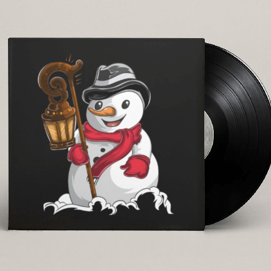 Winter Snow Custom Vinyl Record Sleeves