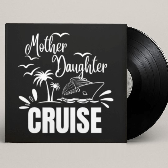 Cruise Ship Mother Daughter Cruise Funny Cruise Custom Vinyl Record Sleeves