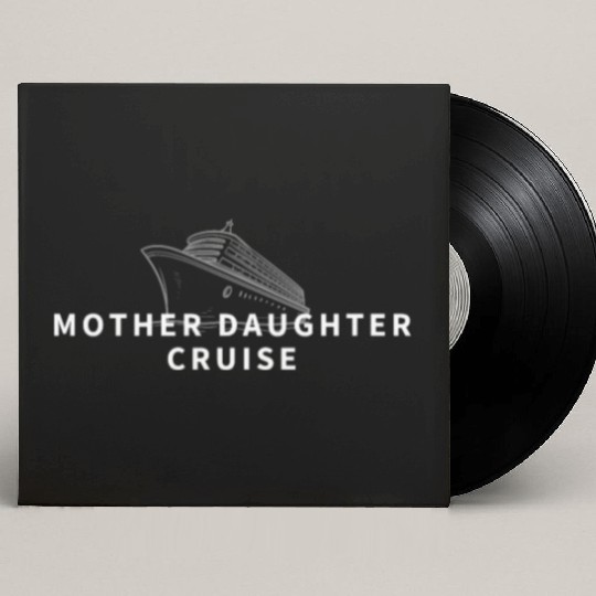 Cruise Ship Mother Daughter Cruise Funny Cruise Custom Vinyl Record Sleeves