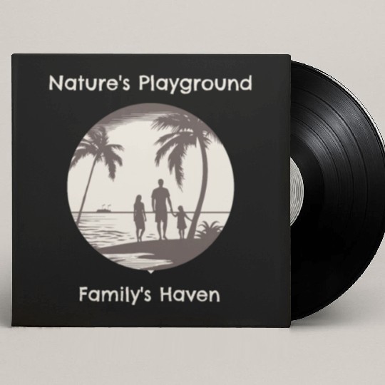 NATURES PLAYGROUND FAMILYS HAVEN Custom Vinyl Record Sleeves