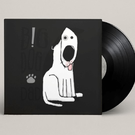 Big Dog Dad Custom Vinyl Record Sleeves