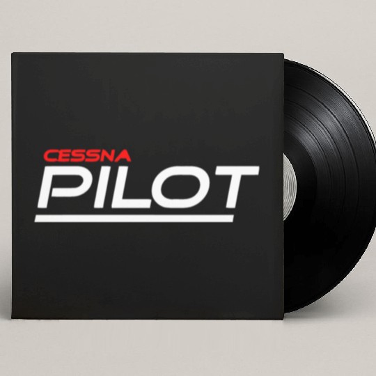 Cessna pilots Custom Vinyl Record Sleeves