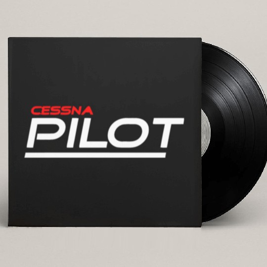 Cessna pilots Custom Vinyl Record Sleeves