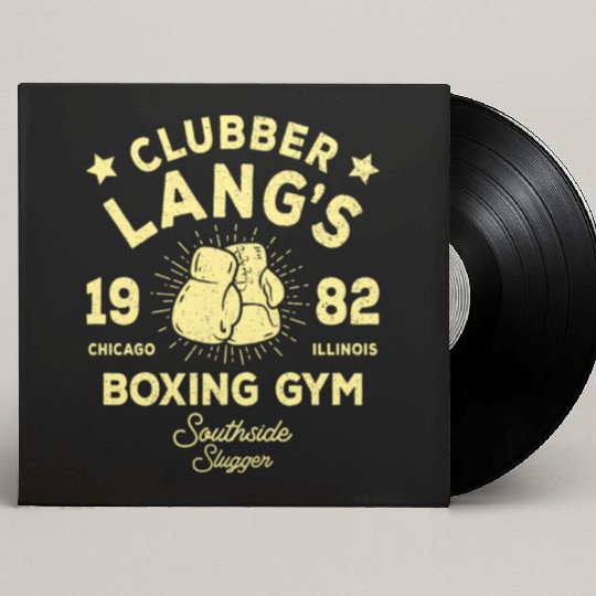 Clubber Lang's Boxing Gym Custom Vinyl Record Sleeves
