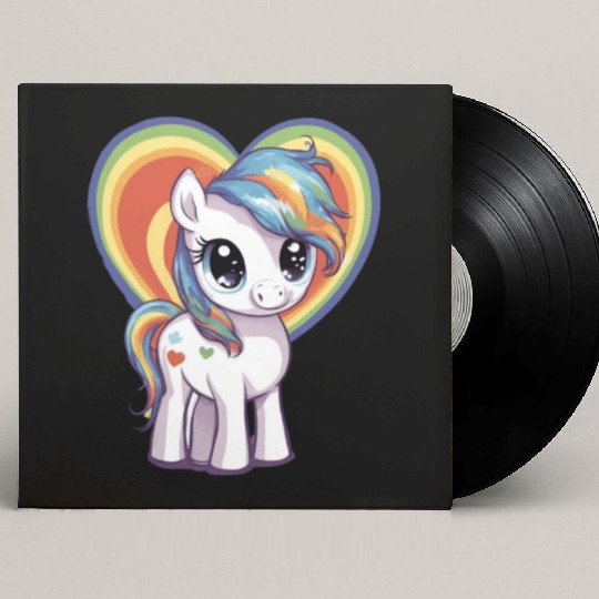 Love Pony Custom Vinyl Record Sleeves
