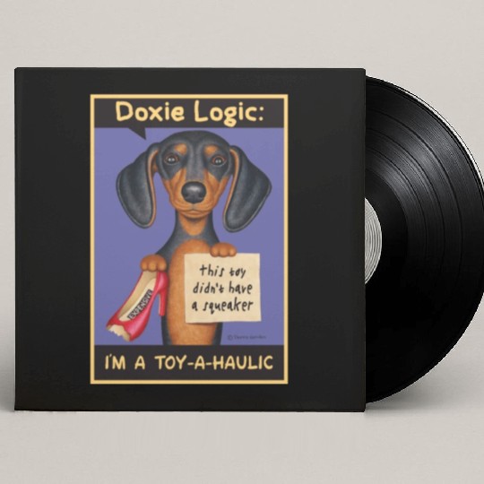 Dachshund Logic Custom Vinyl Record Sleeves