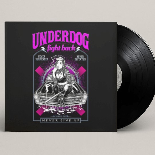 underdog fight back #1 Custom Vinyl Record Sleeves