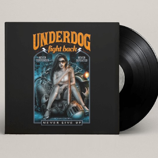 underdog fight back #2 Custom Vinyl Record Sleeves