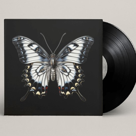 Butterfly Colorful Enchanting Delicate Insects Custom Vinyl Record Sleeves