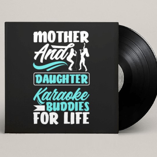 Funny Karaoke Singer Singing Musician Karaoke Gift Custom Vinyl Record Sleeves