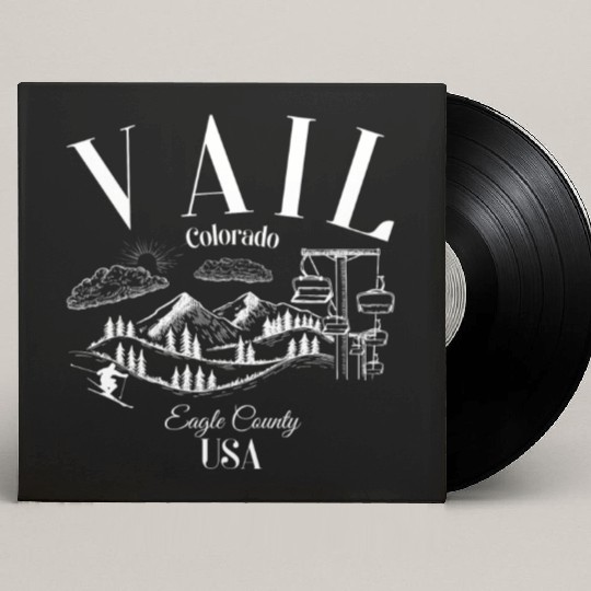 Vail Colorado Custom Vinyl Record Sleeves
