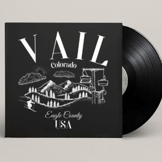 Vail Colorado Custom Vinyl Record Sleeves