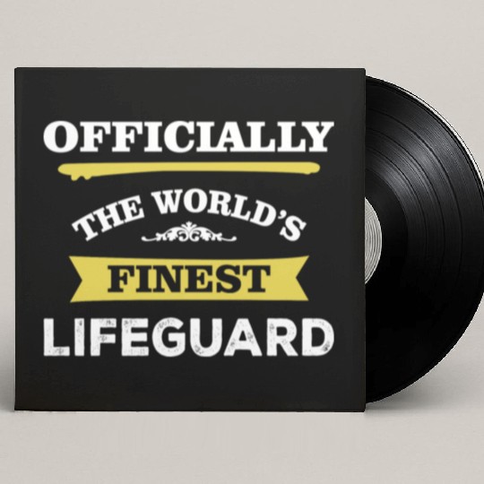 The World's Finest Lifeguard Custom Vinyl Record Sleeves