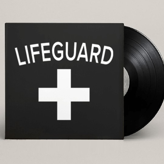 Emp-Lifeguard-Design.Lifeguard Outfit Gift. Custom Vinyl Record Sleeves