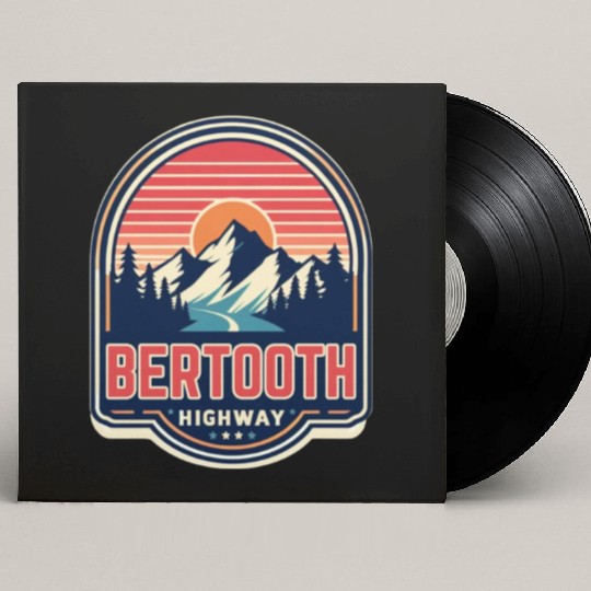 Beartooth Highway US 212 Custom Vinyl Record Sleeves
