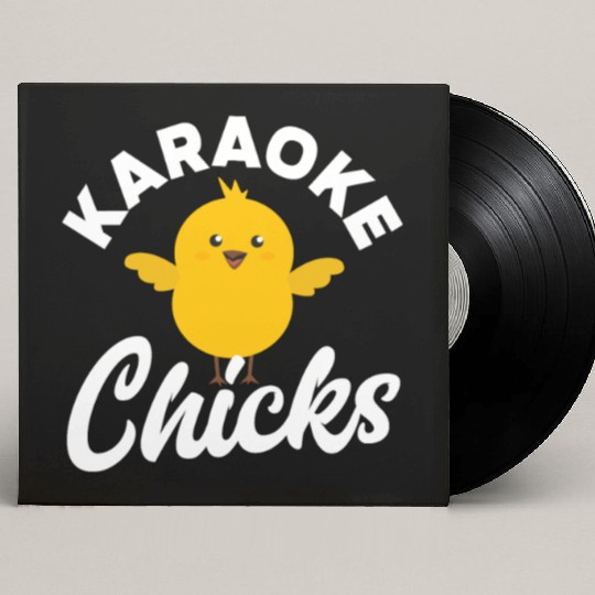 Funny Karaoke Singer Singing Musician Karaoke Gift Custom Vinyl Record Sleeves