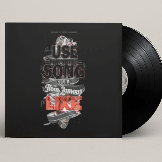 Let's sing Custom Vinyl Record Sleeves