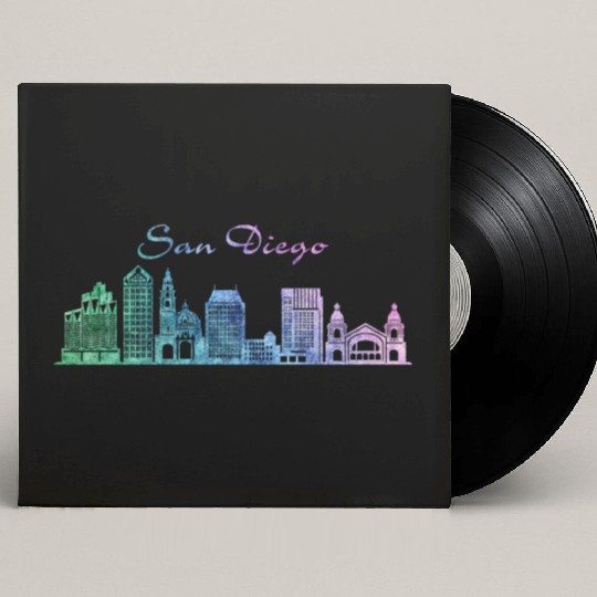 San Diego Custom Vinyl Record Sleeves