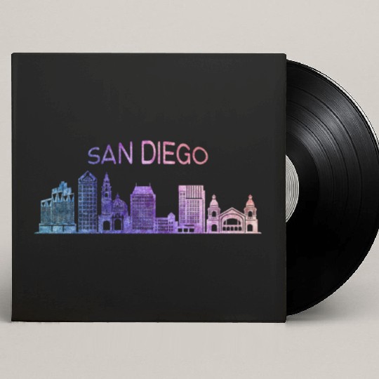 San Diego Custom Vinyl Record Sleeves