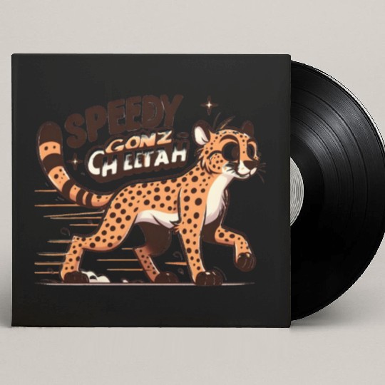 Cheetah: Speedy GonzCheetah Custom Vinyl Record Sleeves