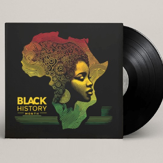 Black History Month - Shades of Legacy Custom Vinyl Record Sleeves
