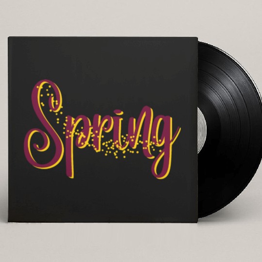 Blossom into style with our vibrant spring-inspire Custom Vinyl Record Sleeves