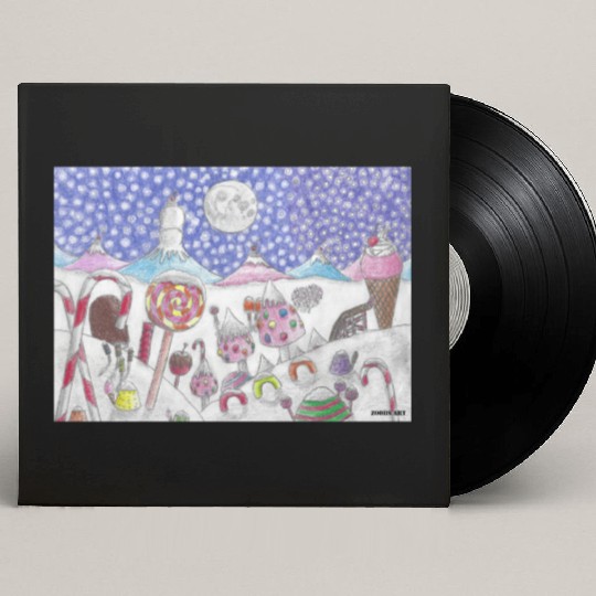 The Nutcracker Christmas Candy Land Custom Vinyl Record Sleeves