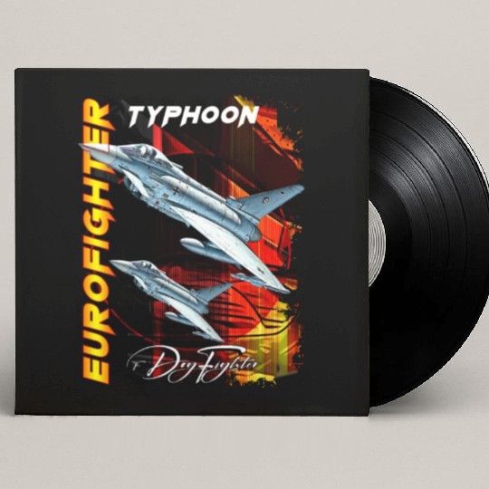 Eurofighter Typhoonn Multirole fighter Jet Custom Vinyl Record Sleeves