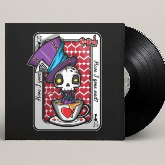Mad Hatter Custom Vinyl Record Sleeves