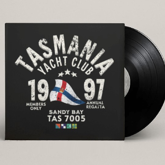 Tasmania Yacht Club Regatta Design Custom Vinyl Record Sleeves