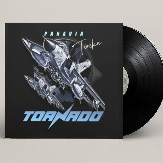 Panavia Tornado European Air Force Fighterjet Custom Vinyl Record Sleeves