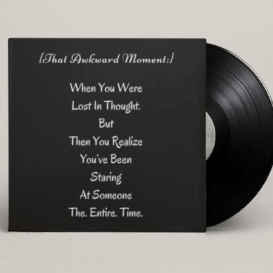 That Awkward Moment Custom Vinyl Record Sleeves