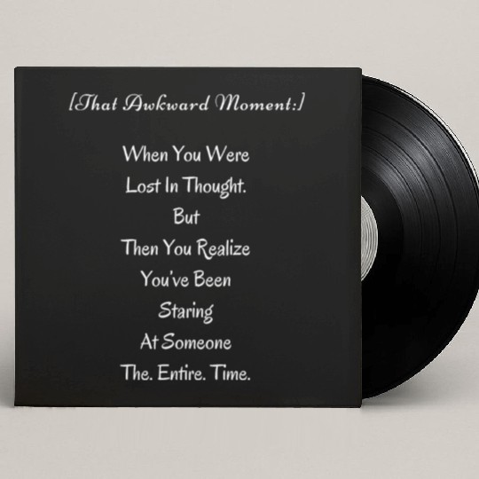 That Awkward Moment Custom Vinyl Record Sleeves