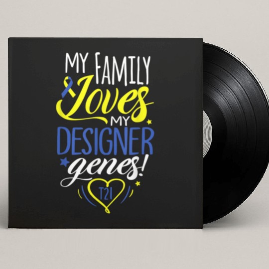 T21 Toddler Gift Custom Vinyl Record Sleeves