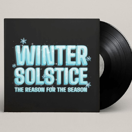 Winter Solstice The Reason For The Season Solstice Custom Vinyl Record Sleeves