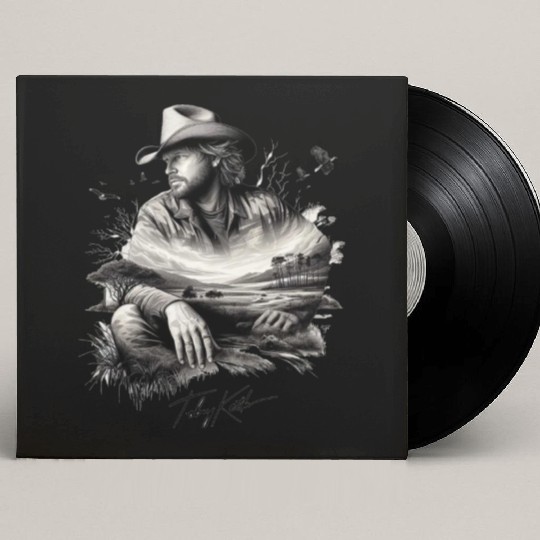 Toby Keith Custom Vinyl Record Sleeves