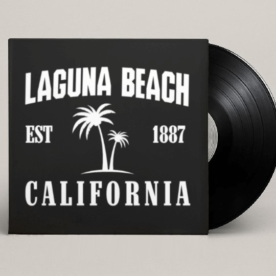 Laguna beach Custom Vinyl Record Sleeves