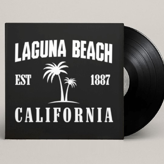 Laguna beach Custom Vinyl Record Sleeves