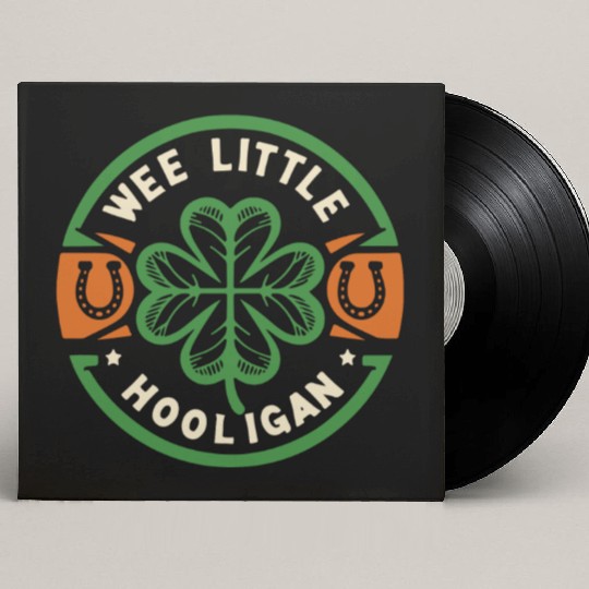 Lucky Hooligan Clover Custom Vinyl Record Sleeves