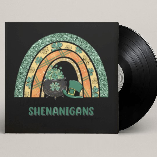 Let The Shenanigans Begin Custom Vinyl Record Sleeves